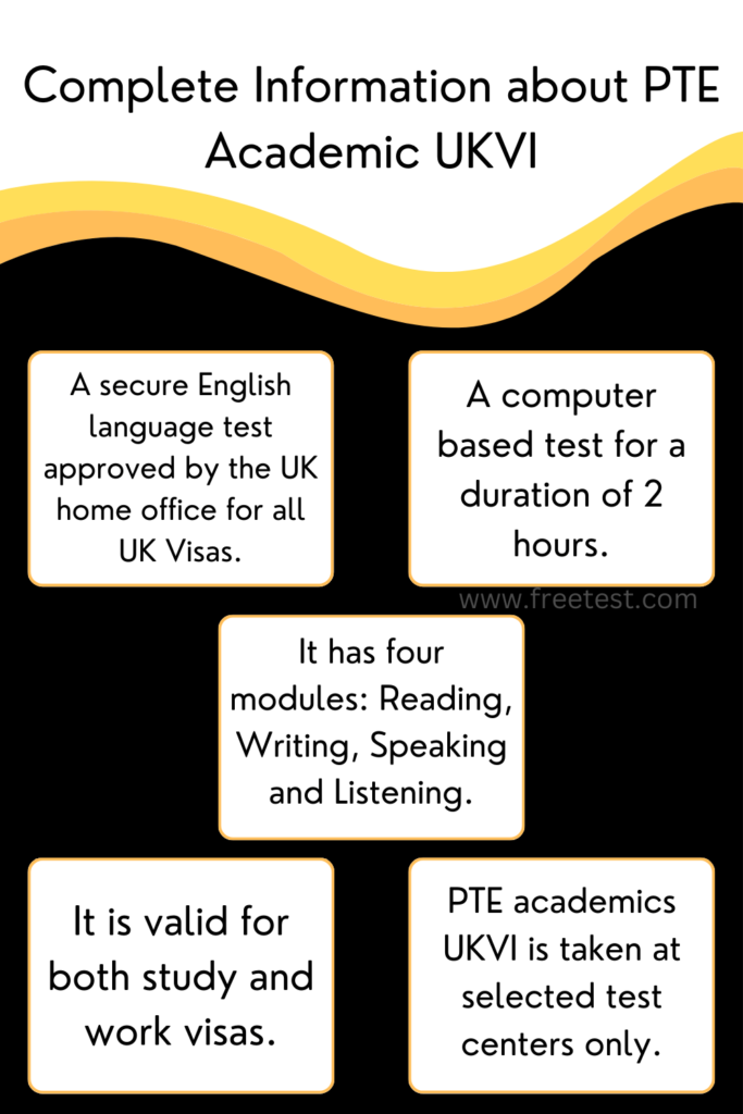 Complete Information about PTE Academic UKVI