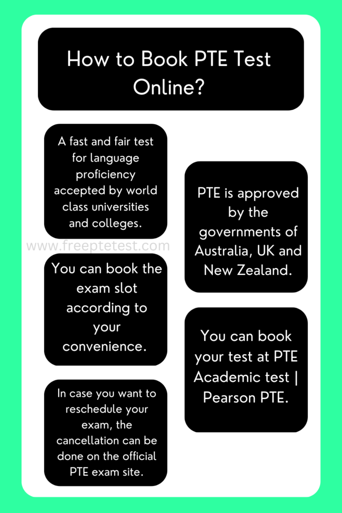 How to Book PTE Test Online?