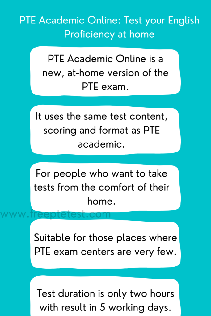 PTE Academic Online: Test your English Proficiency at home