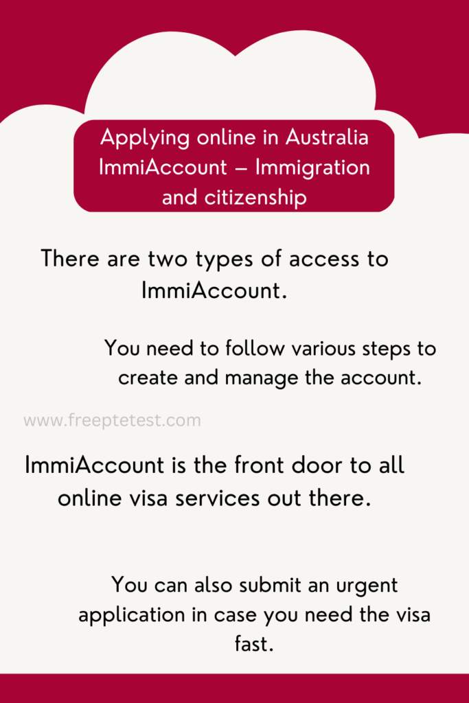 Applying online in Australia ImmiAccount – Immigration and citizenship