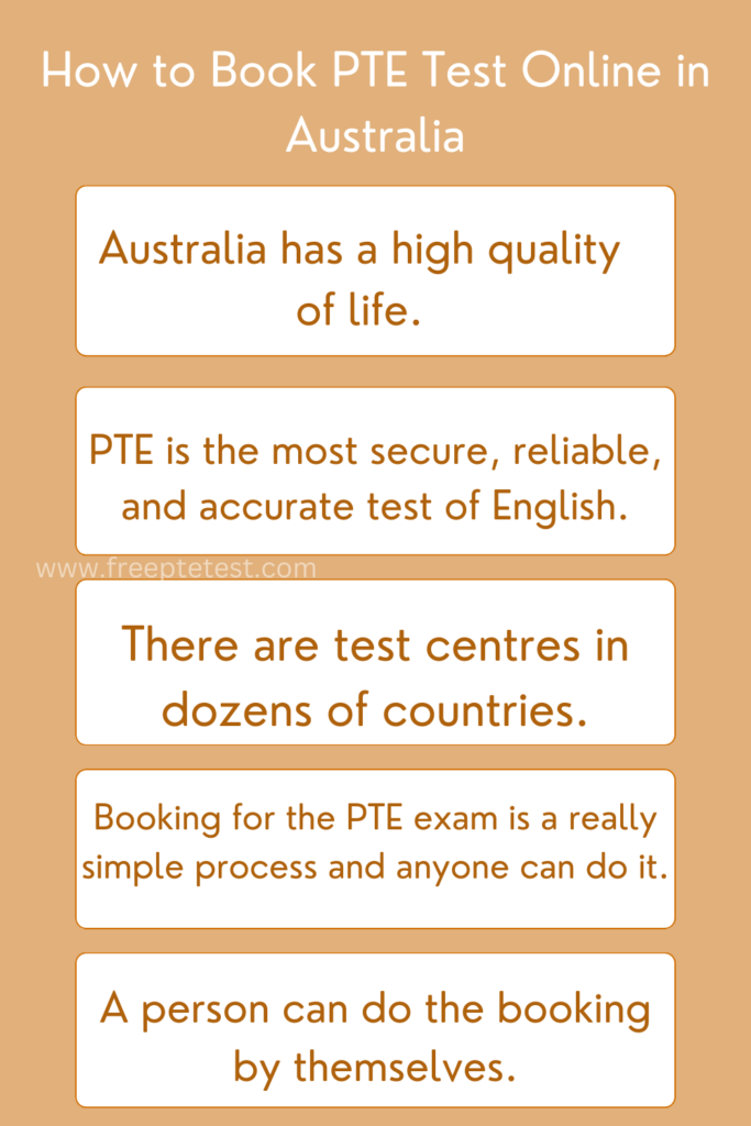 How to Book PTE Test Online in Australia