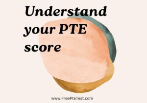 Read more about the article Understand your PTE Scores