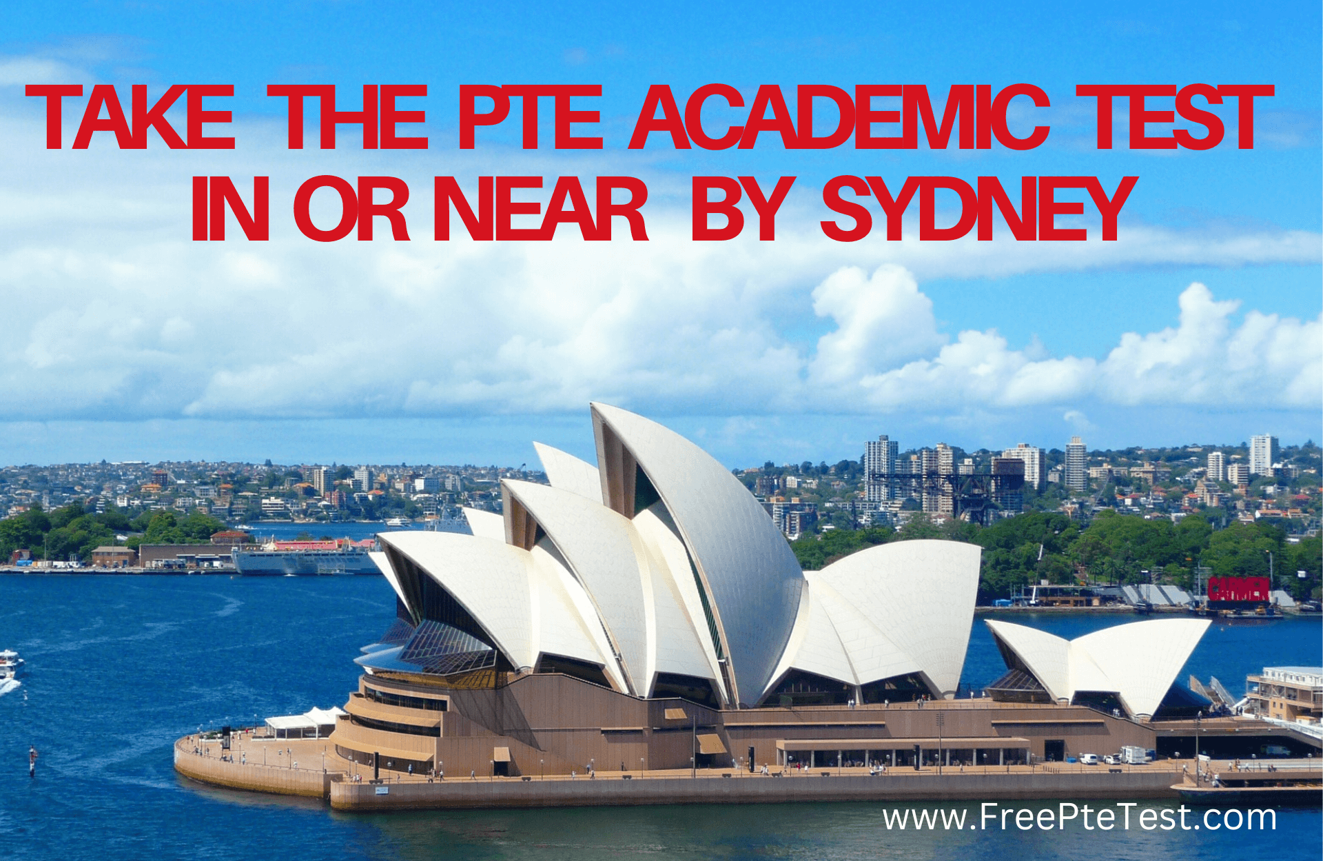 Read more about the article Take the PTE Academic test in or nearby Sydney