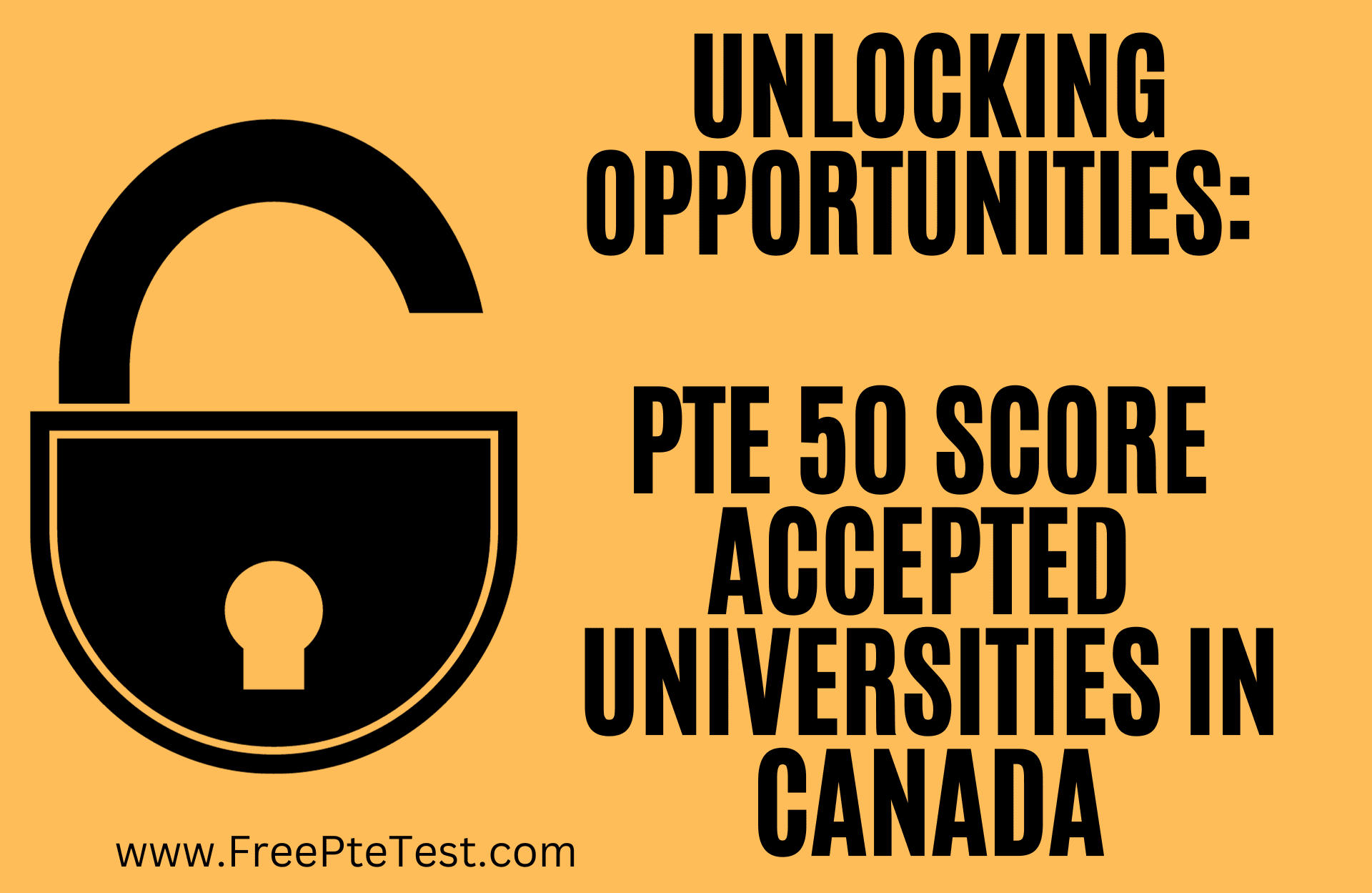Read more about the article PTE 50 Score Accepted Universities in Canada